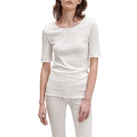 Skall Studio Edie Tee T-shirts & toppar Dam Vit XL