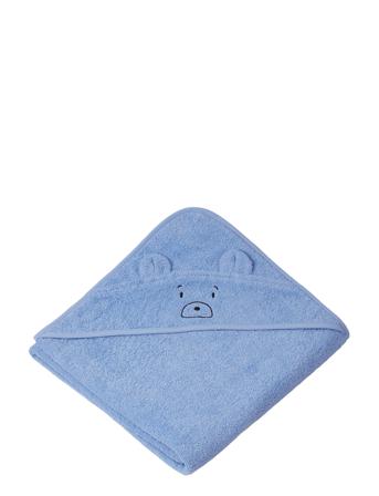 Augusta Hooded Towel Home Bath Time Towels & Cloths Towels Blå Liewood