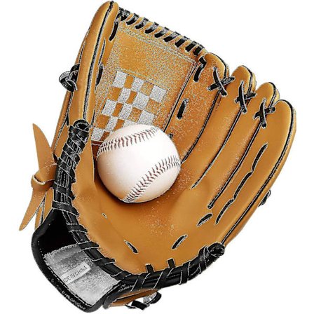 Baseballhanske med 1 ball, sports slagmannshansker med baseball