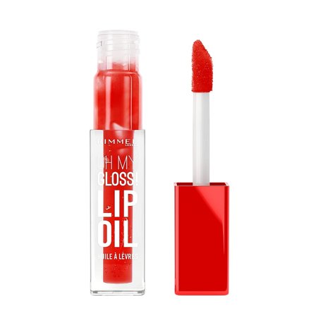 Rimmel Oh My Gloss! Lip Oil, Lip Gloss Vivid Red, Makeup, Læber, Lipgloss