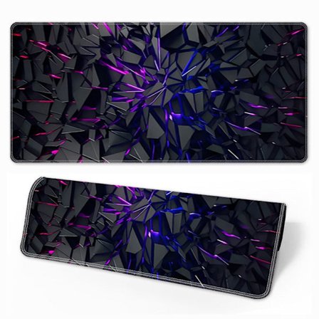 Musmatta Ljusa neonfärgade trådar, gummibas och precisionssömmar 60*30 cm