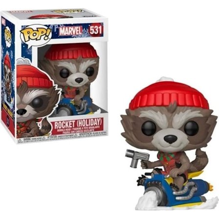 FUNKO POP Marvel: Holiday - Rocket