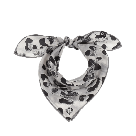 Fraas Bandana. Halsdukar & scarves Dam Grå 51x51