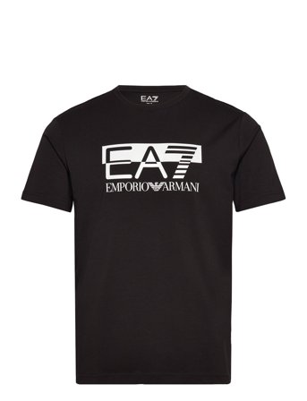 Tops T-shirts Short-sleeved Svart EA7*Betinget Tilbud