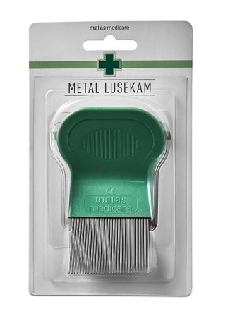 Matas Medicare Lusekam Metal 1 stk, Medicin & Pleje, Lus, Lusekamme