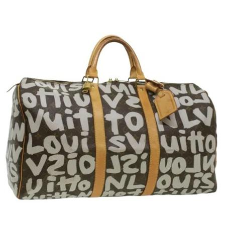 Louis Vuitton Vintage Pre-owned Canvas travel-bags Brun, Dame Vintage Tasker, Størrelse: ONE Size