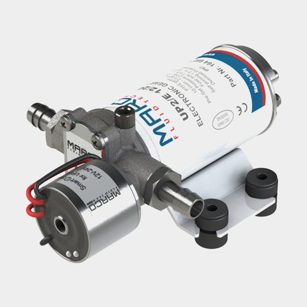 Elektrische drinkwaterpomp Marco UP2/E, 12 V/24 V, 10 l/min, G 3/8 (BSP) / 1/2 (13 mm) slang