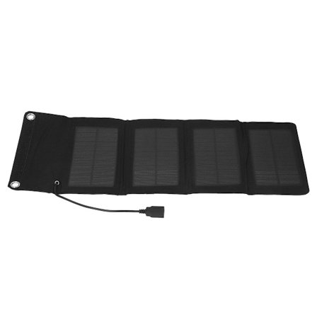 Bærbar, sammenklappelig solcelleoplader med høj konverteringseffektivitet KLB