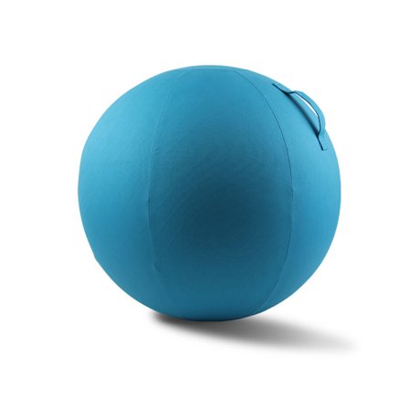 65cm yoga ball tilbehør, anti-ripe yoga ball deksel (blå)