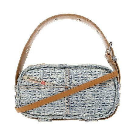 Diesel Cross Body Bags Grå, Dame Skuldertasker, Størrelse: ONE Size