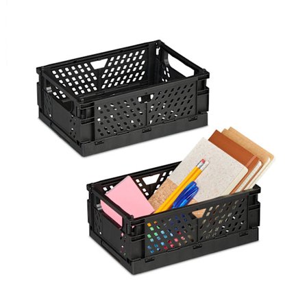 Pieni kokoontaitettava laatikkosarja 2 kpl