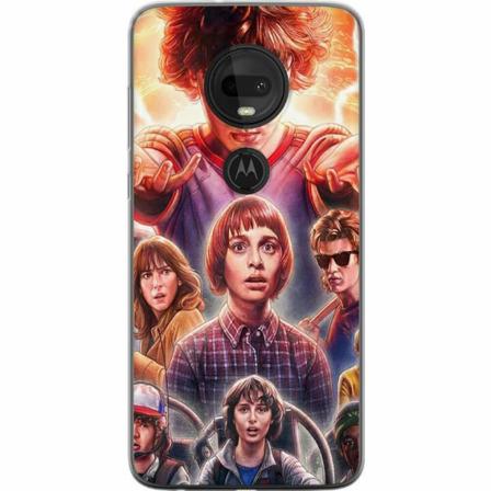 Motorola Moto G7 Mjukt Skal - Stranger Things