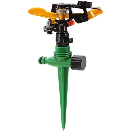 Nurmikon kastelulaite, 360° pyörivä automaattinen puutarhan kastelu