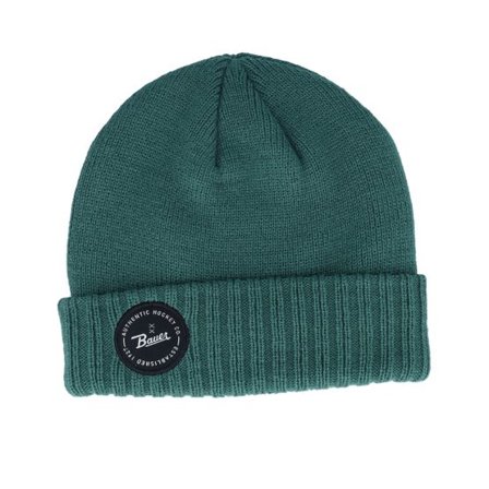 Bauer - Grön cuff Beanie - Knit Patch Toque Green Cuff @ Hatstore