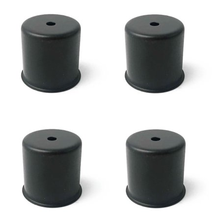 Metal Lysestager - Lyskopper til Lampe eller DIY Lysfremstilling, Sort