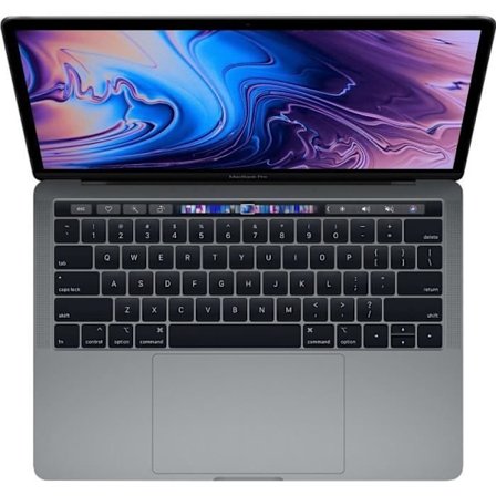 MacBook Pro 13.3" Retina med Touch Bar - Intel Core i5 - 8GB RAM - 256GB SSD - Space Grey - Renoveret - Refurbished Grade B