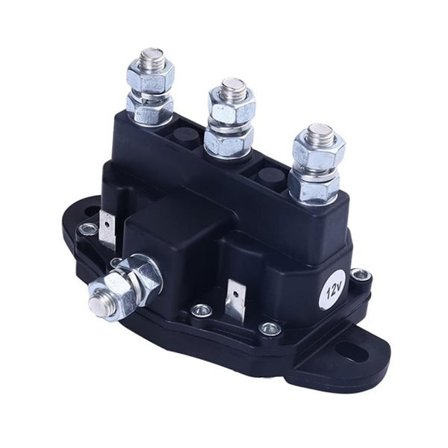 Magnetisk relæ til spilmotor til sneplov