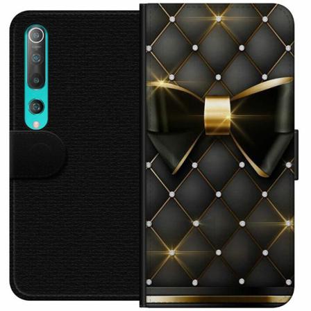 Xiaomi Mi 10 5g Plånboksfodral Gyllene Rosett