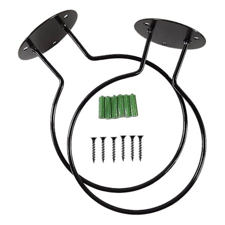 2:a Väggmonterad bollhållare för korg