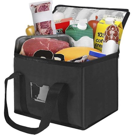 Stor Isoleret Køletaske Isoleret Madleveringstaske Termopose Ultra-tykt Oxford Picnic BBQ Mad Takeaway Isoleret Taske {DB}