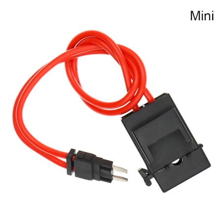 2stk Bilsikringsholder Sikringsforlengelsesledning 2STK MINI 2STK MINI