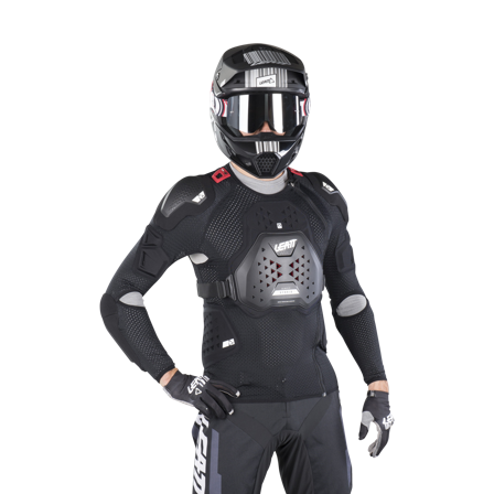 Kurtka Ochronna Leatt 3DF AirFit Hybrid Czarny S/M