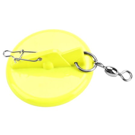 Justerbar vinkel fiskeri rund skive trolling-stik med synk