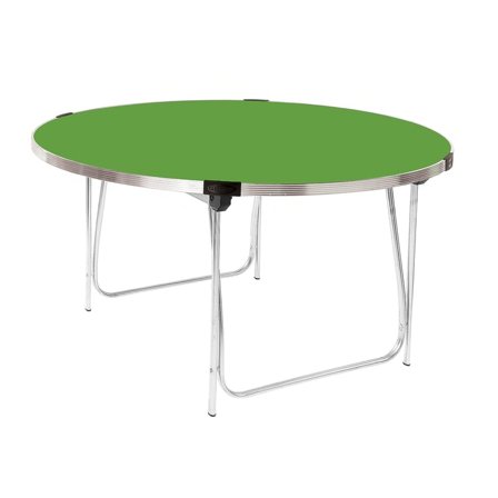Round folding table, Ø 1520x698 mm, green