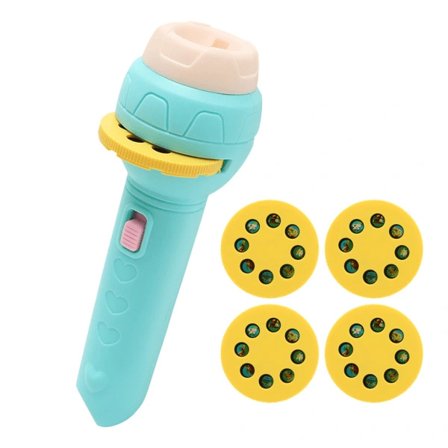 5-tommers lommelykt for barn, lommelyktprojektorleke, tegneserie håndskyggespill, finmotorisk trening for barn, konsentrer grønn - 32