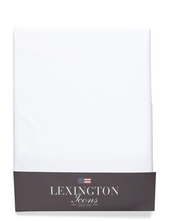 Lexington Home Fitted Cotton Percale Sheet - White - 90X200