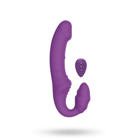 Toy Joy: Designer Edition Nymphea Vibrating Strap-On - Sexleker Vuxen: For par