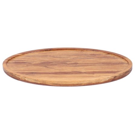 Japansk stil bambus tebrett matserveringsplate fat fat retter kjøkken tilbehør Oval S