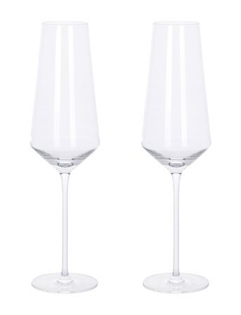 Aida | Ultima Mouthblown Crystal Glass Champagne 280 Ml. 2 Pcs. Giftbox | ONE SIZE