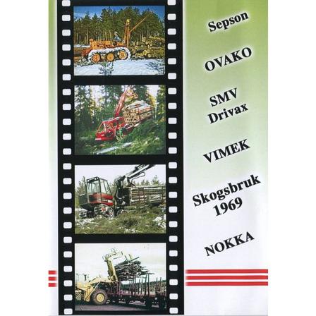 Sepson, Ovako, Smv Drivax, Vimek, Skogsbruk 1969, Nokka (dvd)