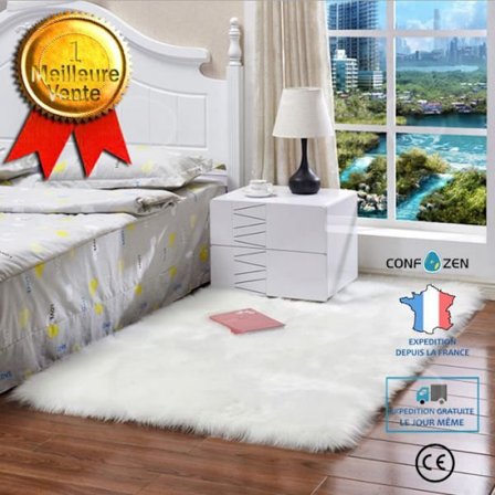 Sovrumsmatta - CONFO - TD - 60x120 cm - Mjuk - Ullimitation - Modern stil