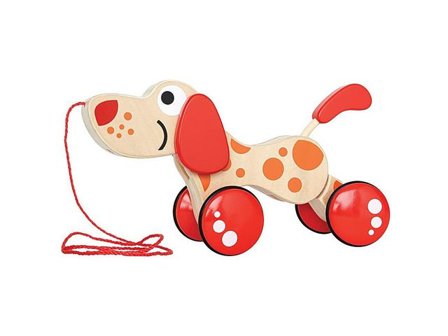 Dragleksak hund - Lyreco - Skola och förskola - Lekmaterial - Förskolelek