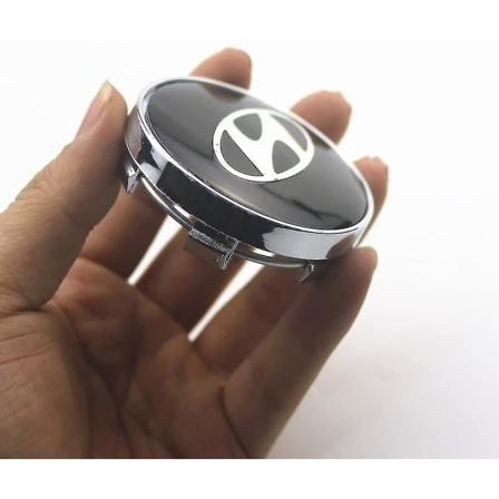 4 st 60mm Hjulnavskåpor Bilskylt Emblem Logotyp Hjulcentrumkåpa För Solaris Ix35 I20 I30 I40 Hyundai Tucson Creta Santa-liuyue