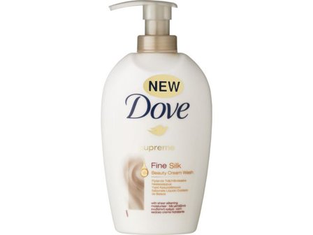Dove Tvål Cream Wash Silk 250ml - Lyreco - Städ och hygien - Tvål och hygien - Tvål - Flytande