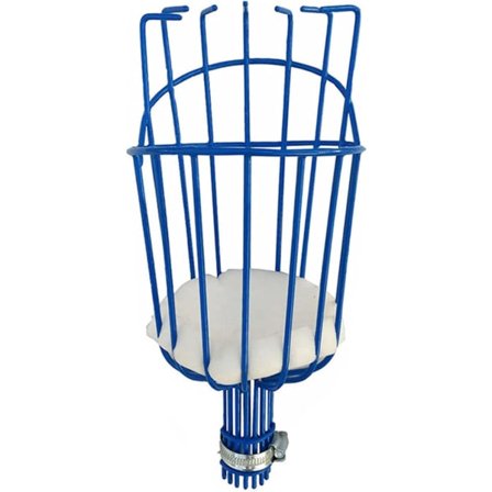 Frugtplukningsværktøj (Korg, bl?) - Aftagelig frugtplukker med A