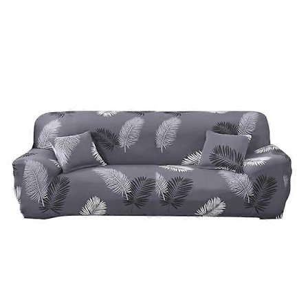 Stretch Sofföverdrag 4-sits Universal Tryckt Sofföverdrag 1-delad Fåtölj Loveseat Sofföverdrag Möbelskydd