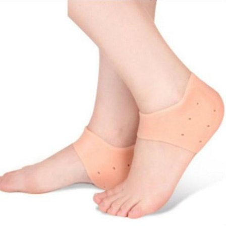 2 Pieces Heel Protector Protective Sleeve Heel Spur Pads For Relief Plantar Fasciitis Heel Pain Reduce Pressure On Heel Inserts