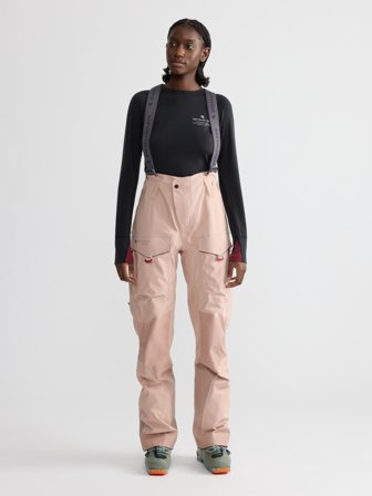 Klättermusen Brage 2.0 Salopette Dam - Mahogany Rose - L