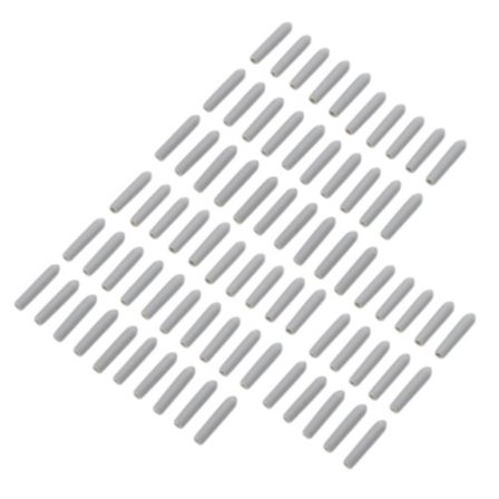 200 stk Gummihætte Opvaskemaskine Emhætte Låg GRÅ 200 STK 200 STK