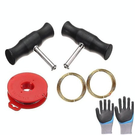 Verktøy for fjerning av frontrute, bil frontrute reparasjonsverktøy med 0,8 mm X 22 m skjærekantlinje, for fjerning av bilfrontrute