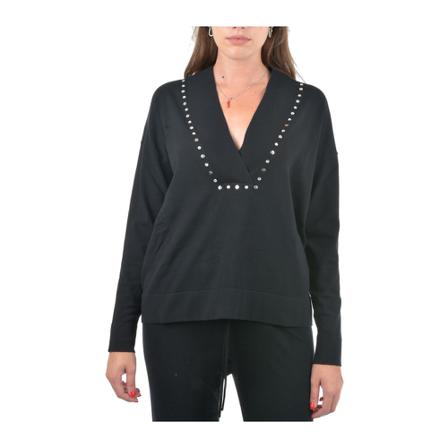 Liu Jo Strik Sweater Sort, Dame
