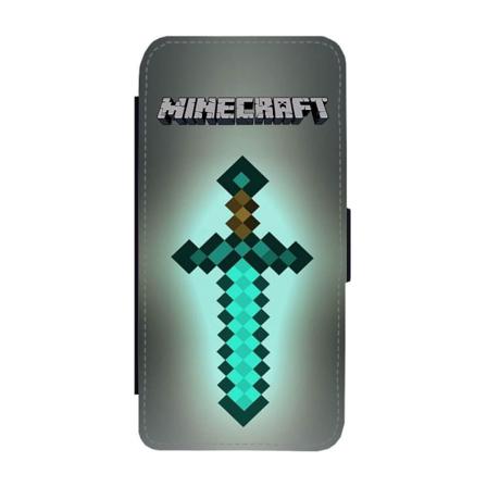Minecraft Diamantsvärd Samsung Galaxy Note10 Plånboksfodral Multifärg