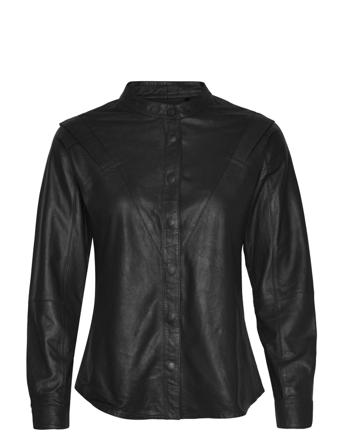 Shirts Langærmet Skjorte Sort DEPECHE