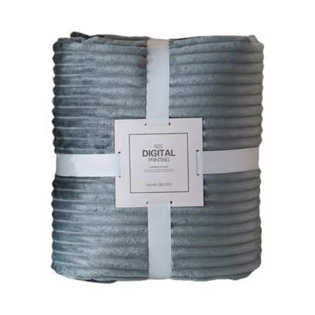 Hyggelig Let Fuzzy Plaidetæppe til Sofa Seng Rejse