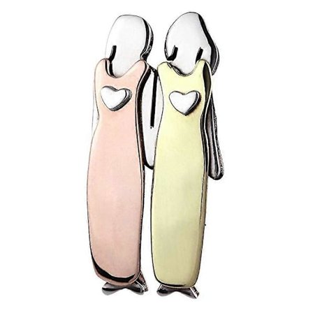 Bedste Venner Søstre Brocher 2/3/4/5/6 Charme Kvinder Nåle Søde Nål Smykker Gaver