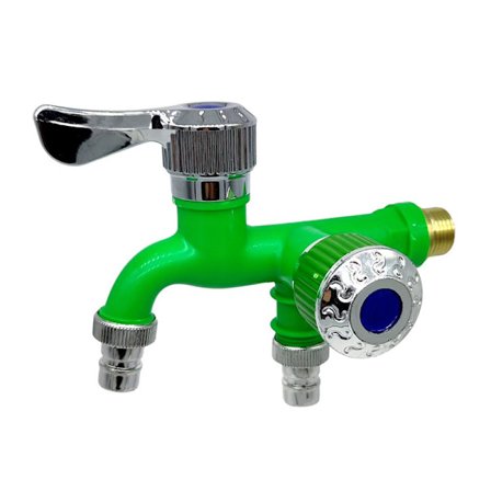 1/2" Universal gränssnittskran Dubbelt uttag Dual Control Wate